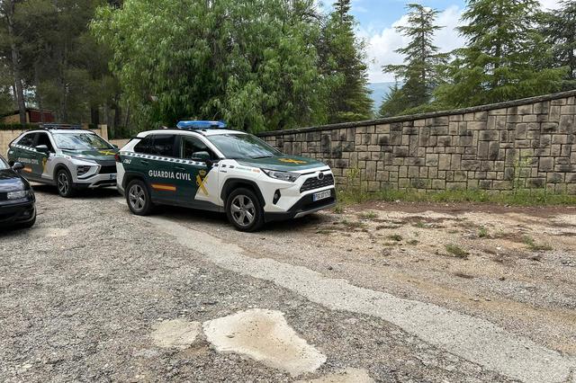 Actuació de la Guardia Civil a una vivenda d'Helios a Ontinyent