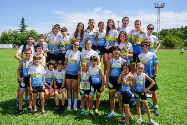 L’Escola del Triatló Ontinyent, la primera de la C. Valenciana amb més de 100 punts