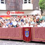 Destacada presencia política e institucional en la Entrada de Ontinyent