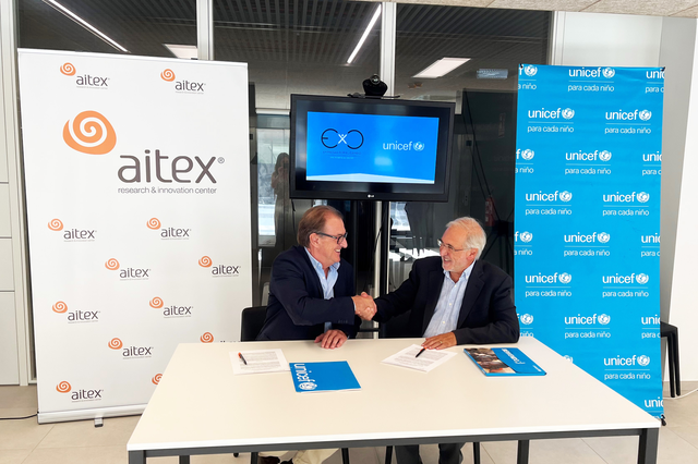 AITEX, primera empresa en formar part del programa ‘Empreses pel canvi d'UNICEF