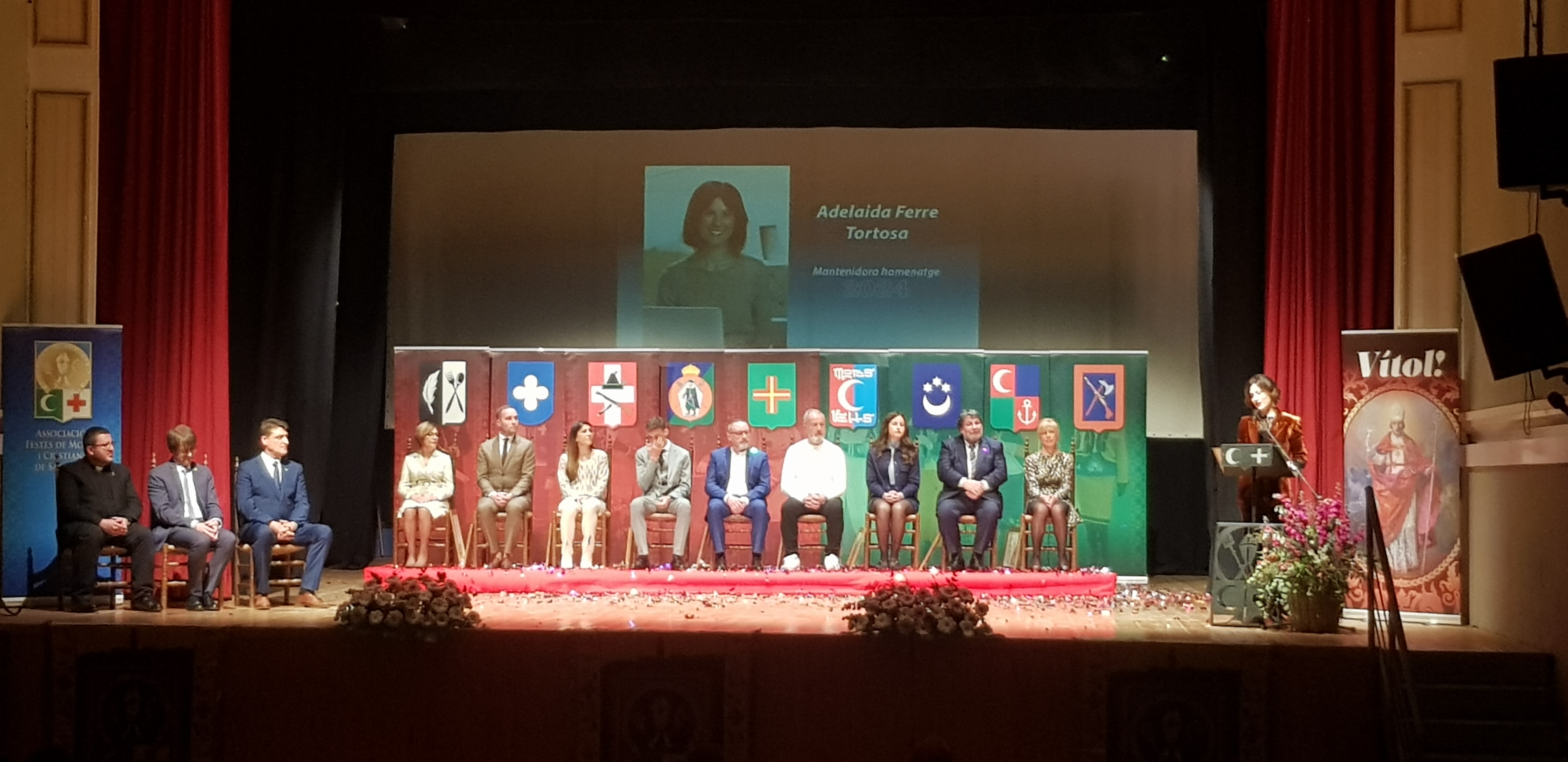 Homenaje a los capitanes Bocairent 2024