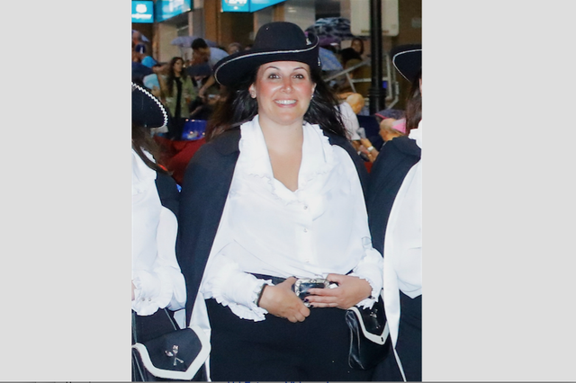 Estefanía Conejero, pregonera del Mercado Medieval de Ontinyent 