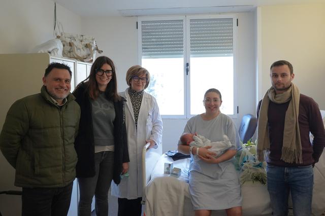 Vicent Sanchis Jordán, primer nacido en Ontinyent en 2024