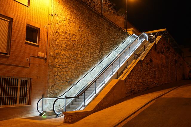 Identifiquen a les persones que boicotegen les escales mecàniques d'Ontinyent