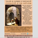 El Llombo de Ontinyent acoge un taller para la creación de un Belén 