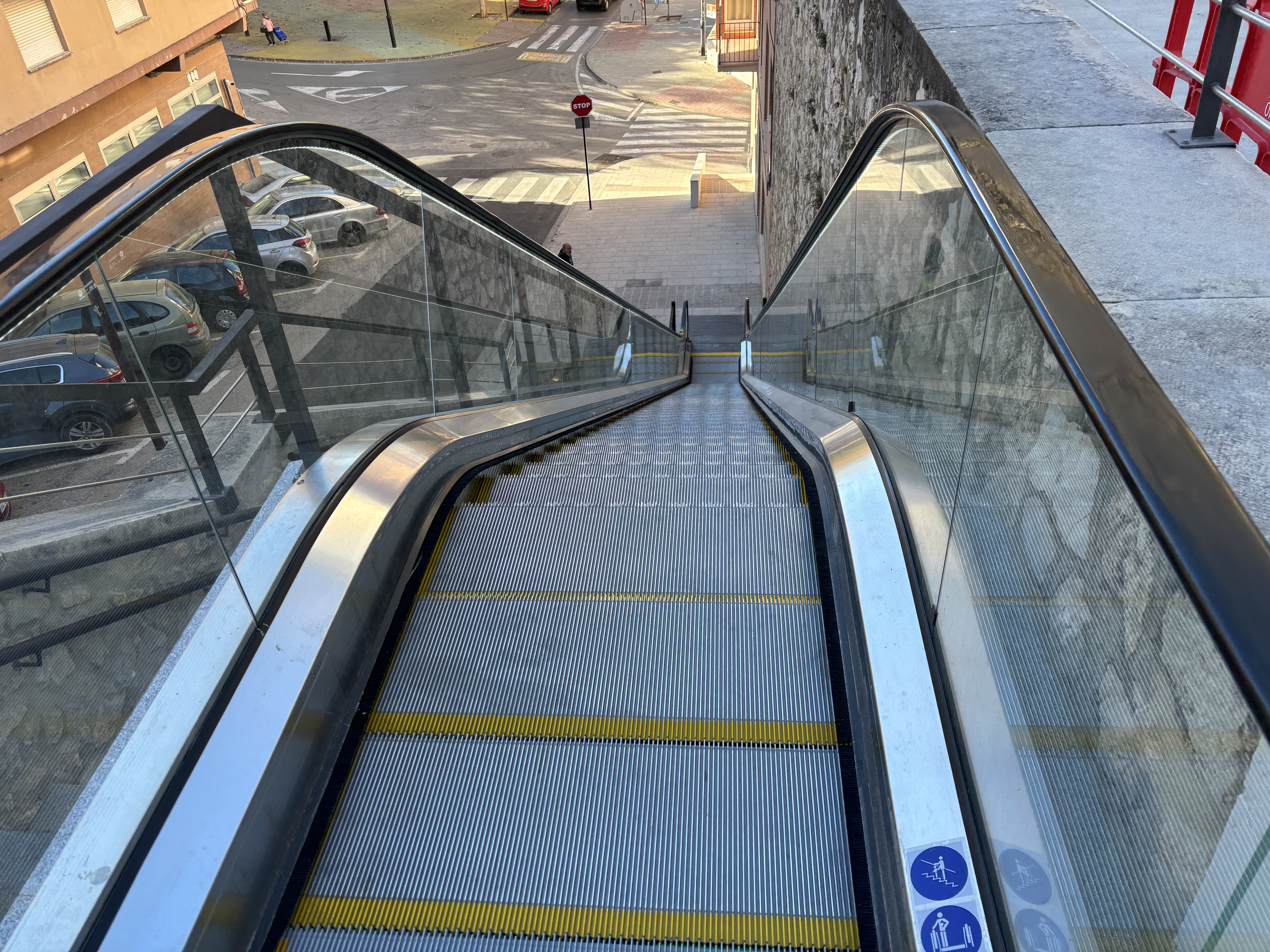 Escaleras mecánicas. Ontinyent