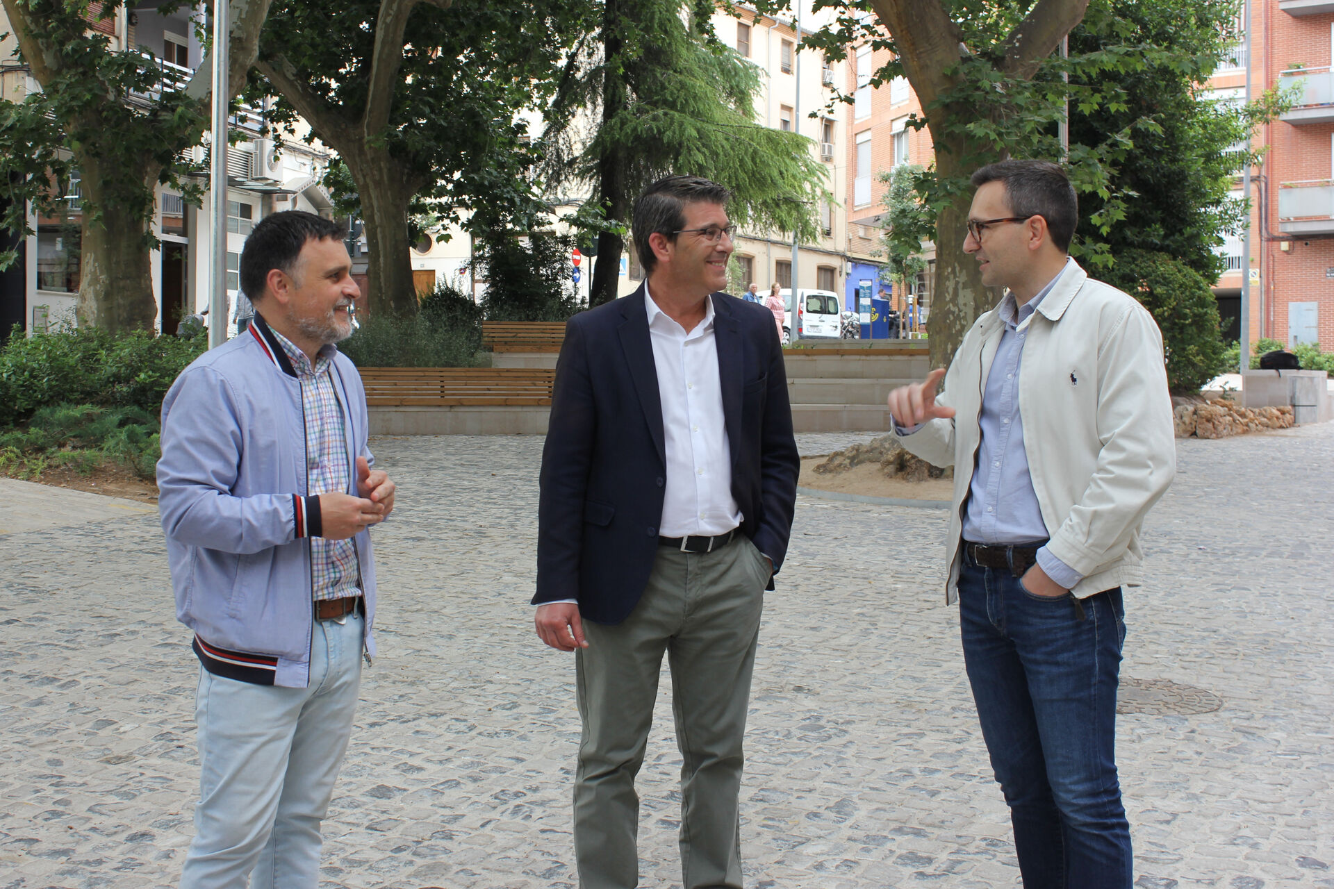 Óscar Borrell, Jorge Rodríguez i Paco Penadés