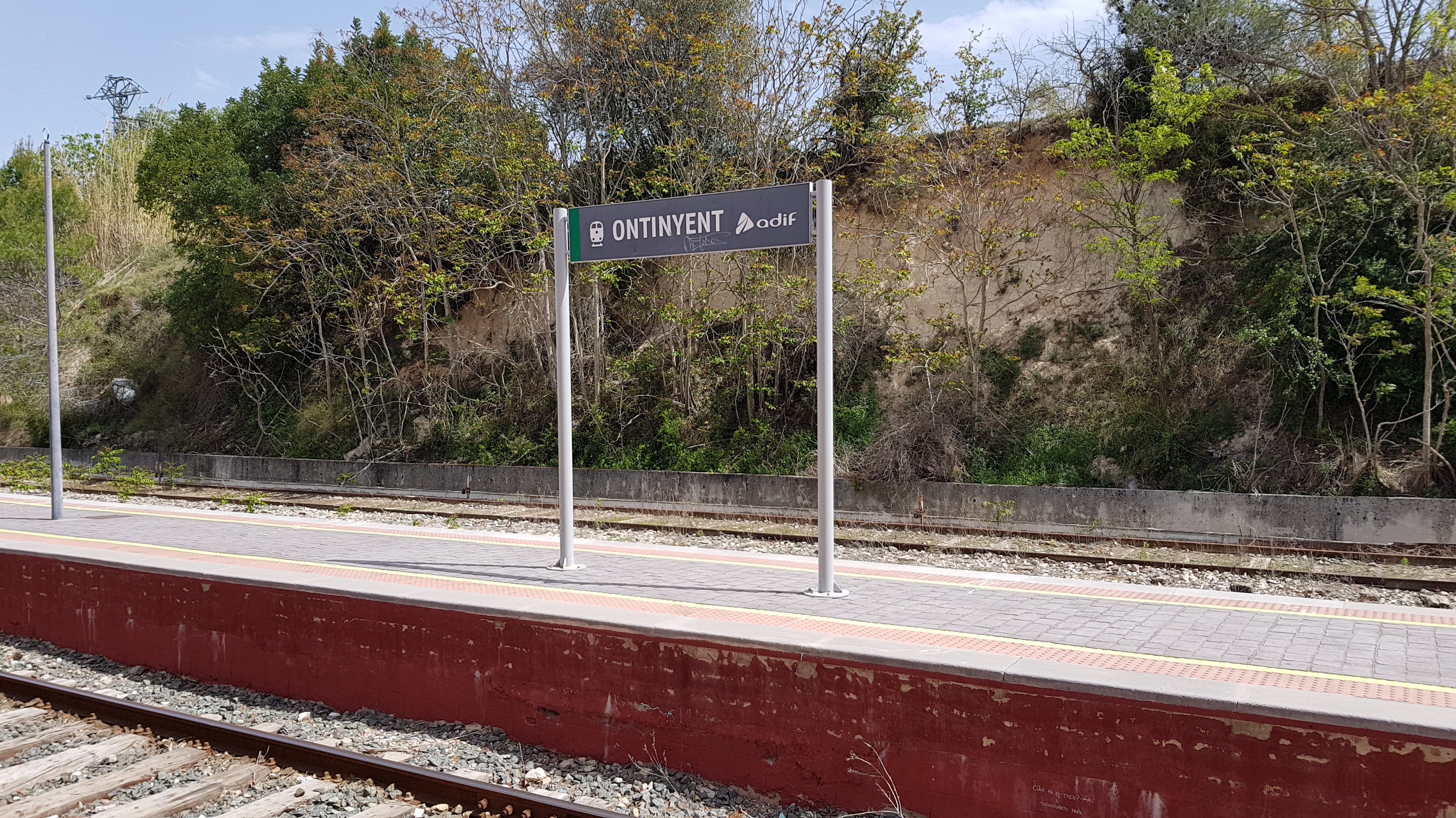 Estació de tren. Ontinyent