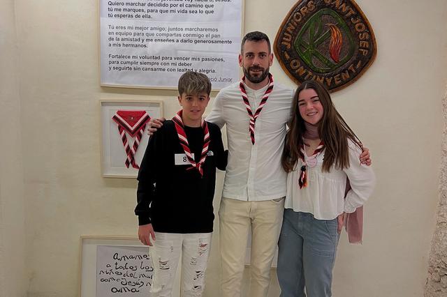 Júlia Martínez i Carlos Romero, fallers majors dels Juniors Sant Josep
