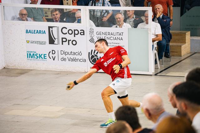 Iván y Murcianet (Ontinyent) disputan la final de Copa Pro