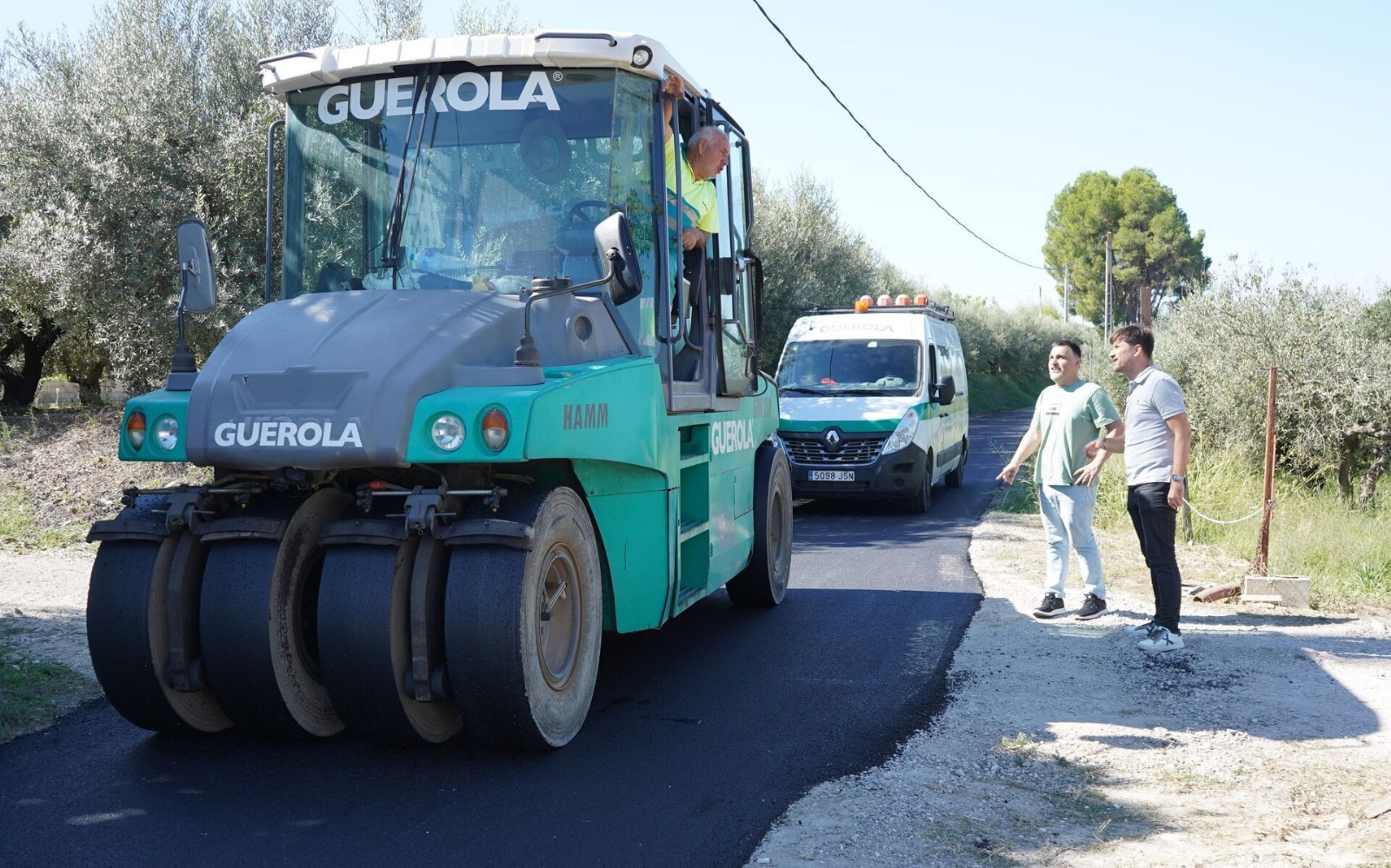 Asfaltado en Ontinyent