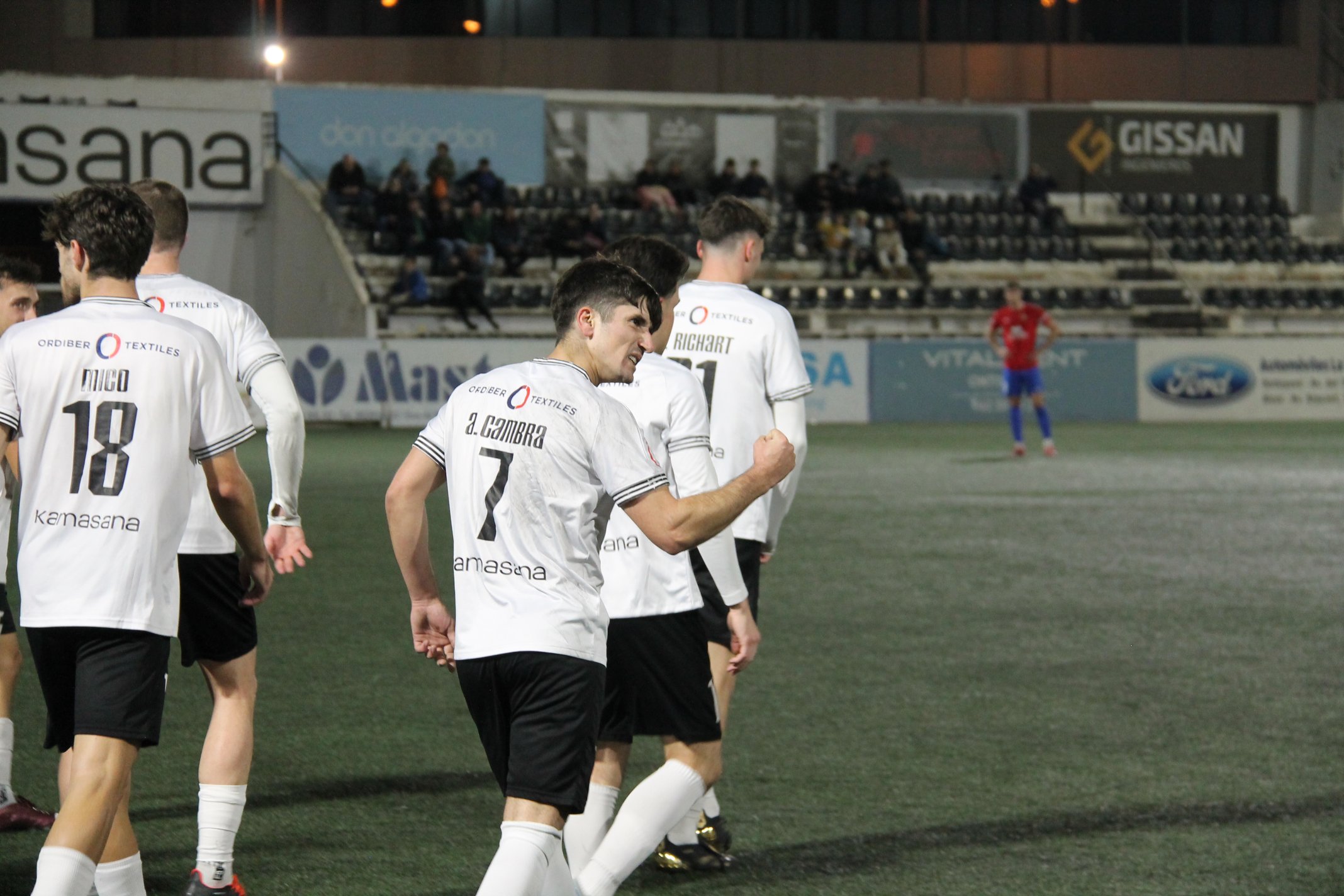 Cambreta celebra el gol. Ontinyent 1931