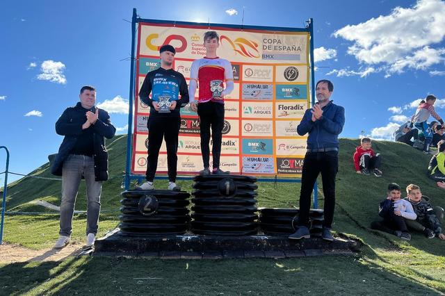 Marc Peralta, campeón de la Copa de España BMX