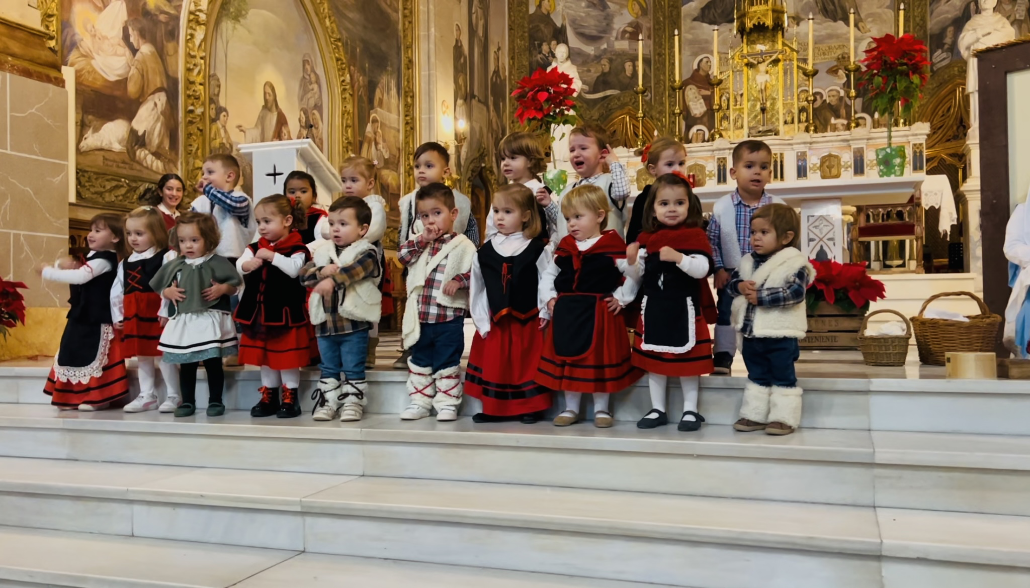 Alumnos del colegio La Concepción 