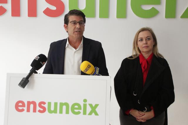 Ens Uneix apuesta por un plan en la Diputación de 200 millones para la DANA