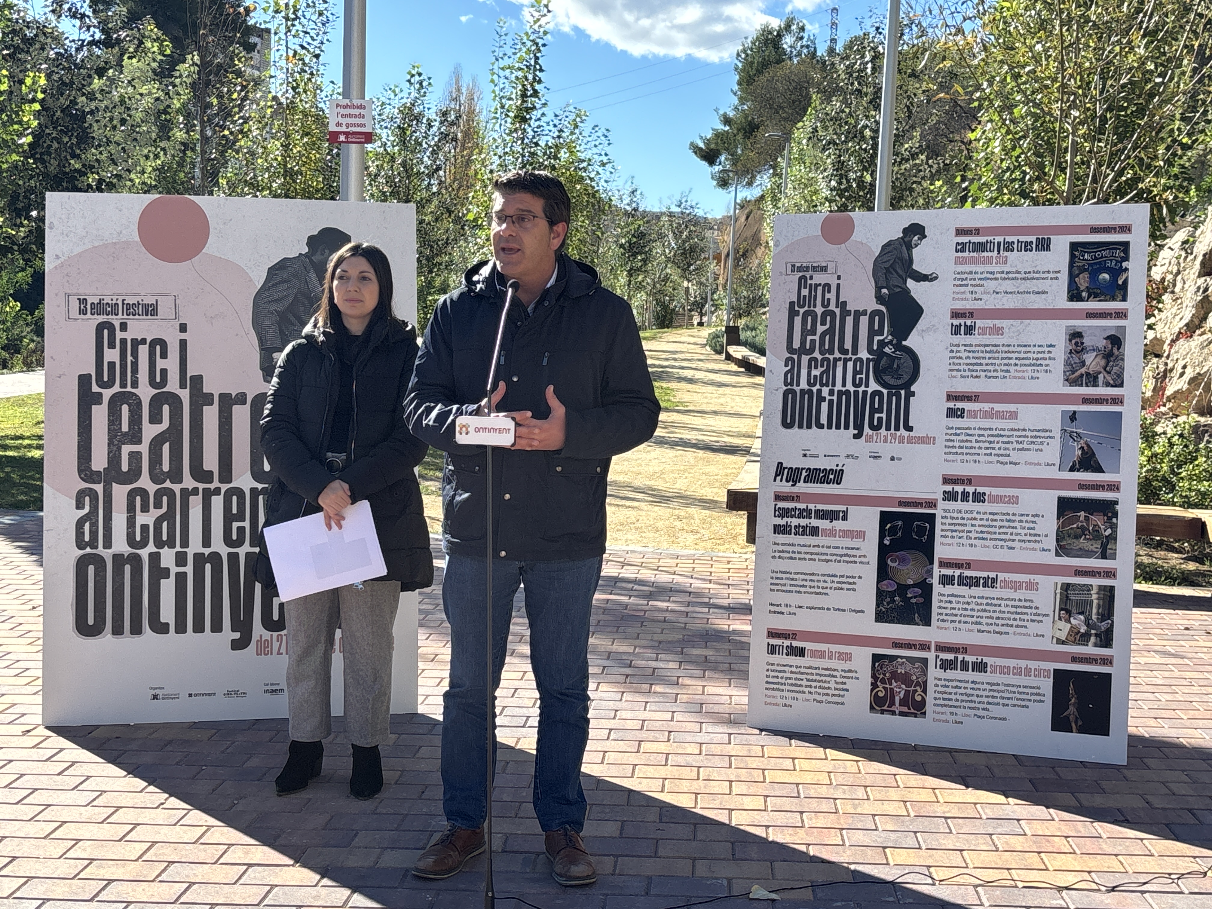 Presentació del Festival de Circ i Teatre