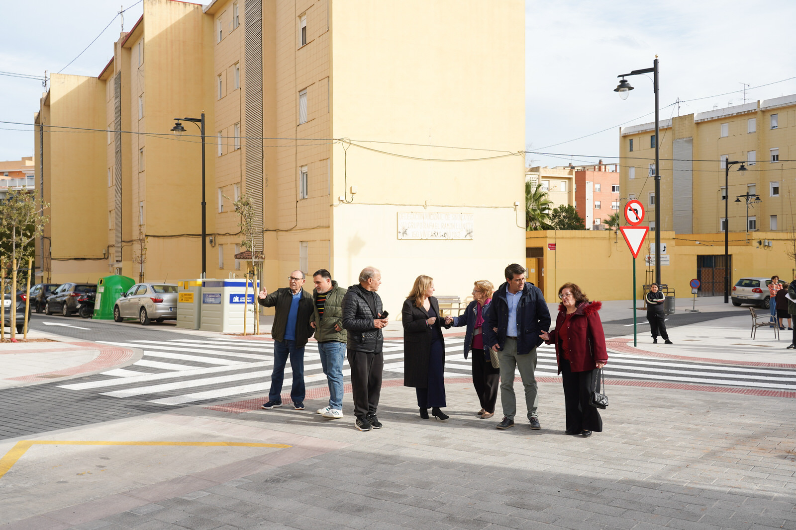 Visita a las obras de Ramón Llin. Ontinyent