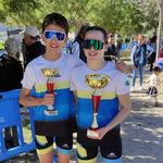 Dos pódiums para la escuela de Triatló Ontinyent en Sant Vicent