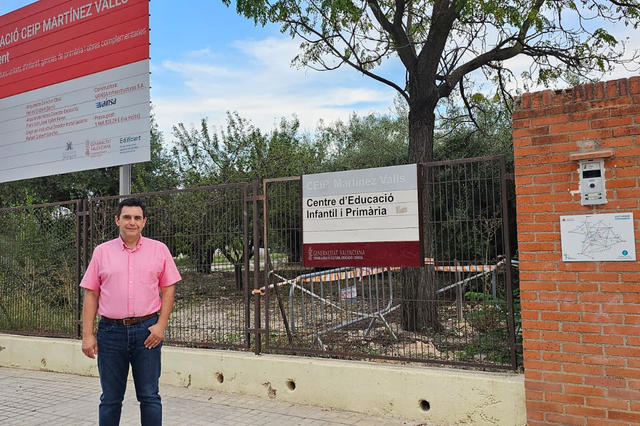El PSOE d'Ontinyent atribuix la paralització de les obres del Martínez Valls a una falta d'acord