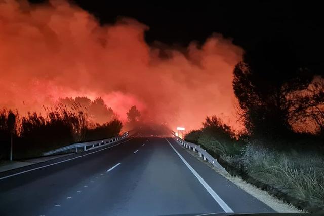 Incendi a la Pobla del Duc