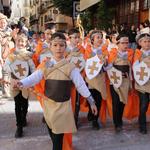 Multitudinària desfilada infantil del Mig Any a Ontinyent