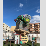 El barri de Sant Josep d'Ontinyent ja té la seua Falla