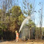 Un home patix cremades a un incendi a Ontinyent