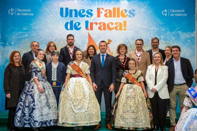 La Diputació obri les portes a les falles de la Vall d'Albaida i la Costera