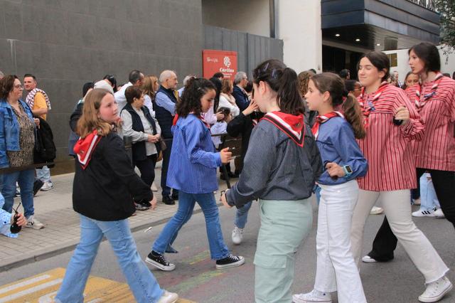 La dansà, preludi del dia gran dels Juniors Sant Josep d'Ontinyent