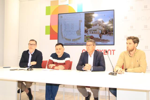 La Diputació aportarà 1 milió d'euros per a millores en el poliesportiu d'Ontinyent