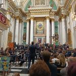 El concert de Setmana Santa de la SM Vila de Bocairent ompli l'església parroquial