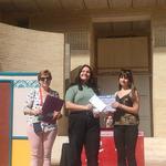 Iris Caluean y Carla Bartha reciben el tercer premio del concurso Compitàlia