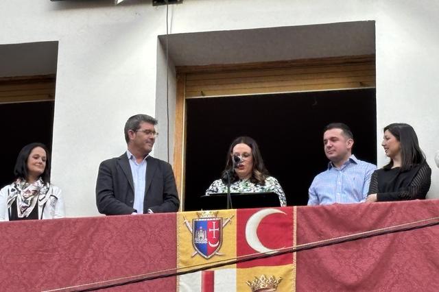 Estefanía Conejero inaugura Ontinyent Medieval