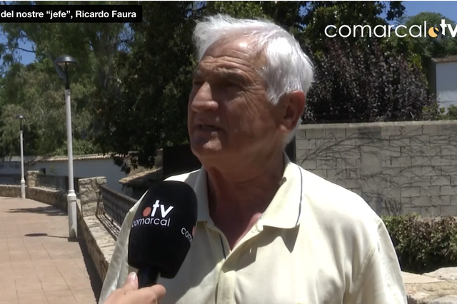 Mor Ricardo Faura, fundador i ex director de Comarcal TV