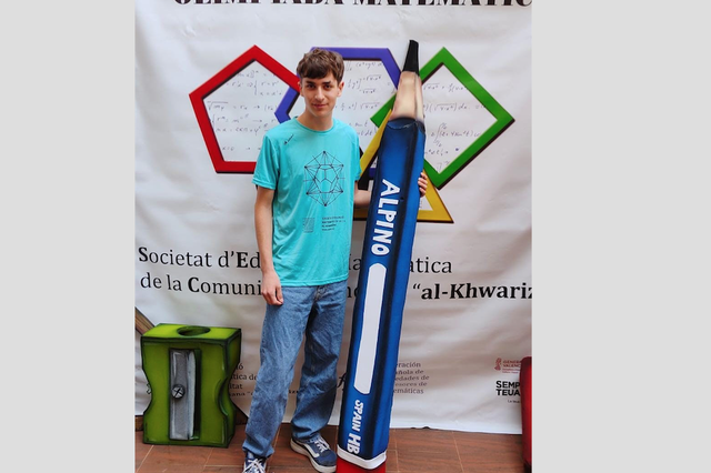 L'ontinyentí Marc Senabre participarà en la final de la Olimpíada Matemàtica