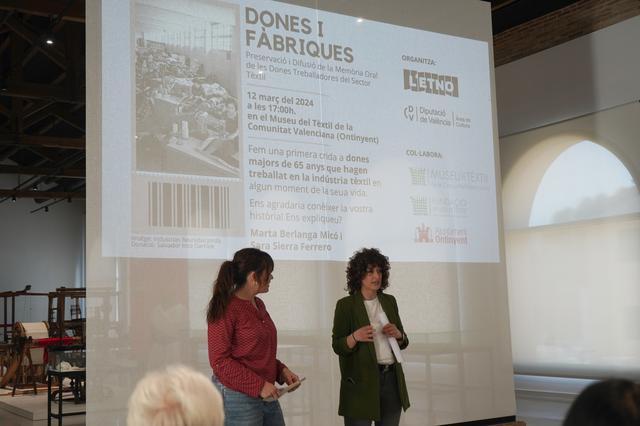 El proyecto “Dones i Fàbriques” se amplía a Agullent y Bocairent
