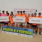 Ontinyent estrena las últimas mejoras del trinquete con la final de “Pilota a l'Escola”