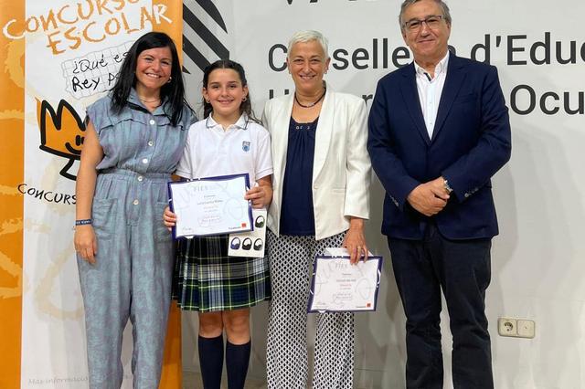 Lucía Cuenca, finalista en la CV del concurso "¿Qué es un rey para ti?