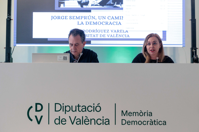 Natalia Enguix abre en las jornadas de la delegación de Memoria Democrática