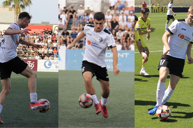 El Ontinyent renueva a Víctor Revert, Miguel Richart y Diego Cambra