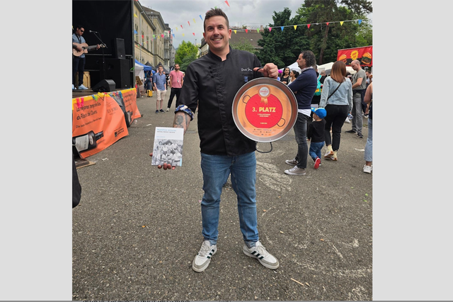 El ontinyentí David Soriano, mejor tapa y 3ª mejor paella en el Festival de Suiza
