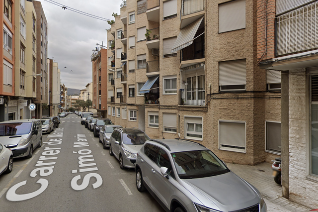 Fuga de gas en la calle Manuel Simó de Ontinyent