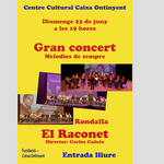 La Rondalla 'El Raconet' d'Ontinyent oferirà el concert 'Melodies de sempre'