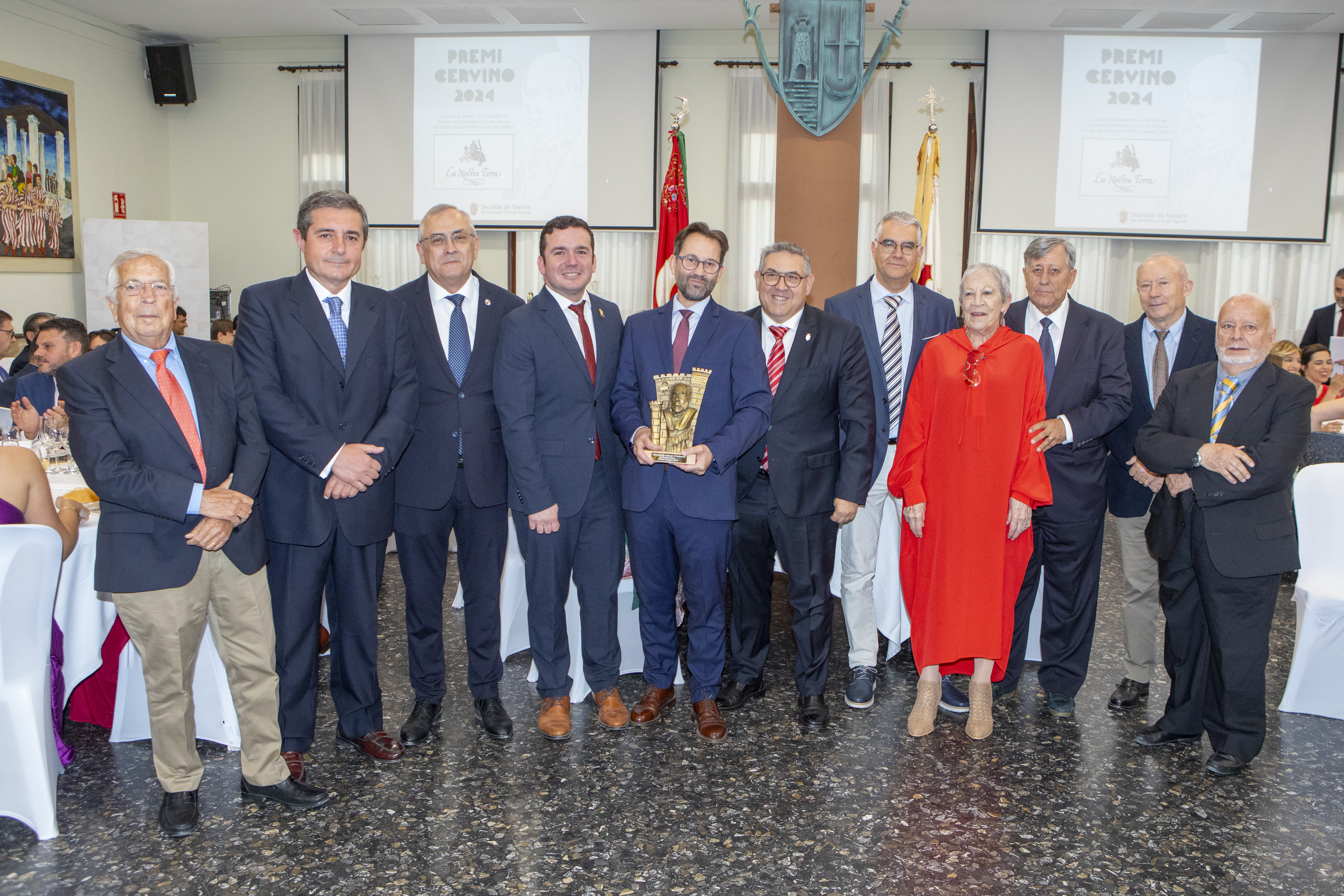 Entrega del Premio Cervino a La Nostra Terra 