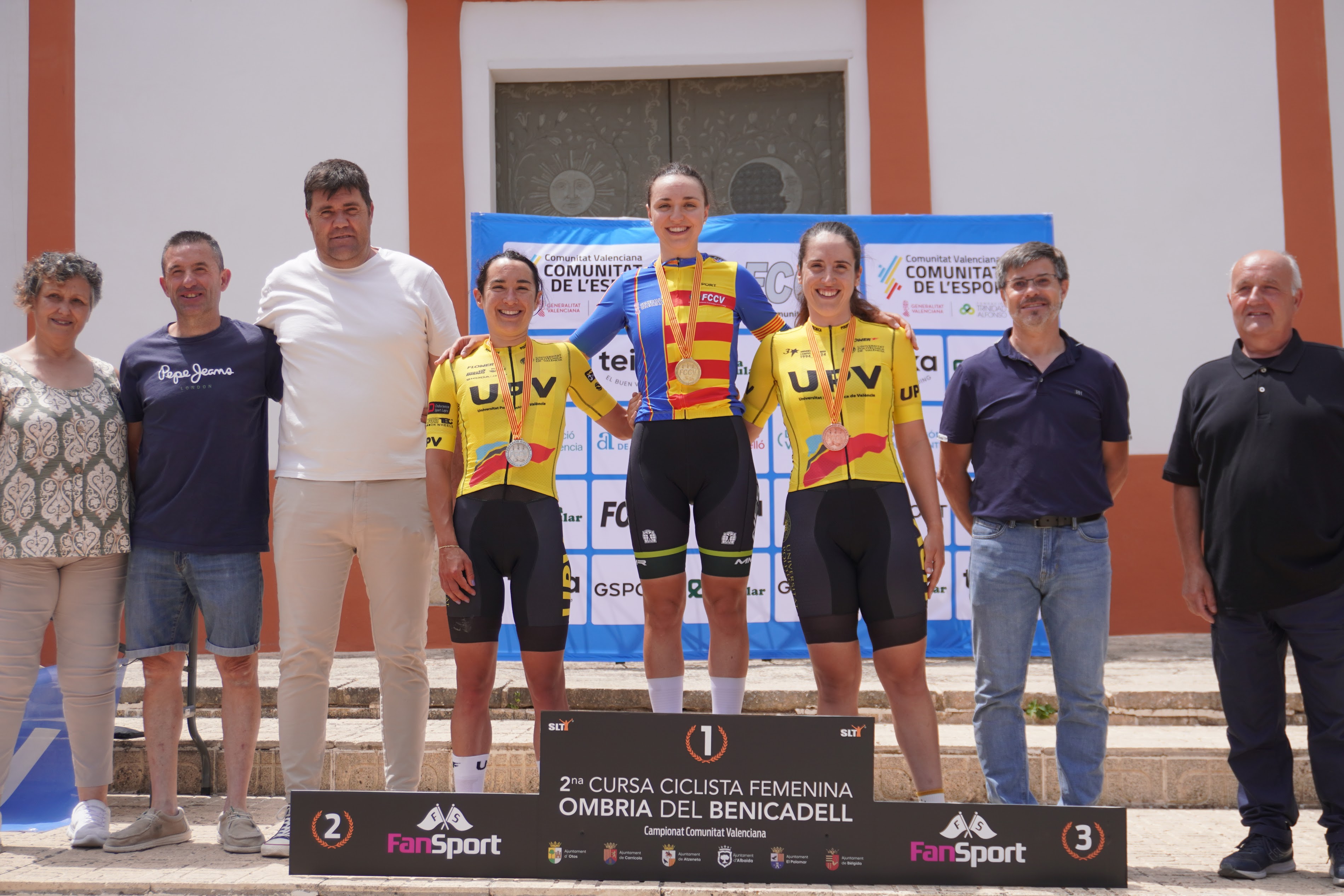 Sofía Rodríguez, en lo alto del podium