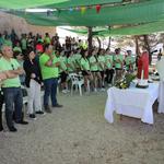 La romería a Sant Esteve de Ontinyent reúne a más de 400 asistentes