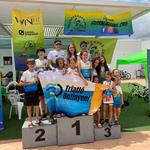 Cinc pòdiums per a l'escola del Triatló Ontinyent