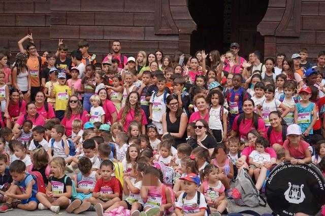 350 escolares participan en la I Carrera de la Escuela de Verano de Ontinyent