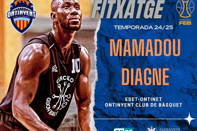 Bomba para el Ontinyent CB: Mamadou Diagne