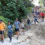 La marcha nocturna del Centro Excursionista cambia el itinerario por la alerta roja